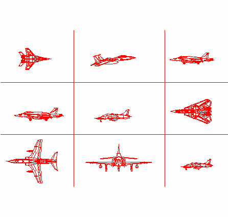 بلوک آماده هواپیما جنگنده