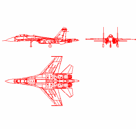 بلوک آماده جنگنده سوخو